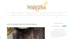 Desktop Screenshot of maayeka.com