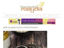 Tablet Screenshot of maayeka.com